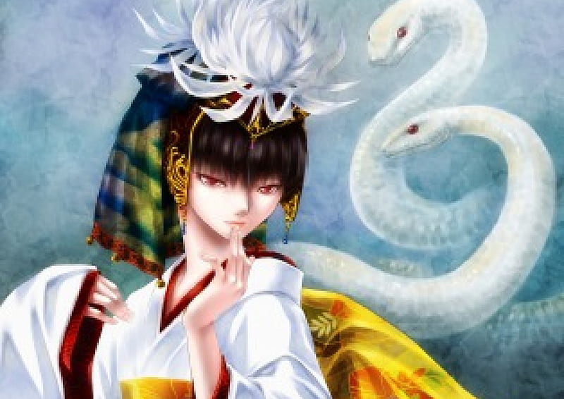 White Snake-YUAN-” Japanese Dubbed Version Original Clear File Design | Anime  Anime Global