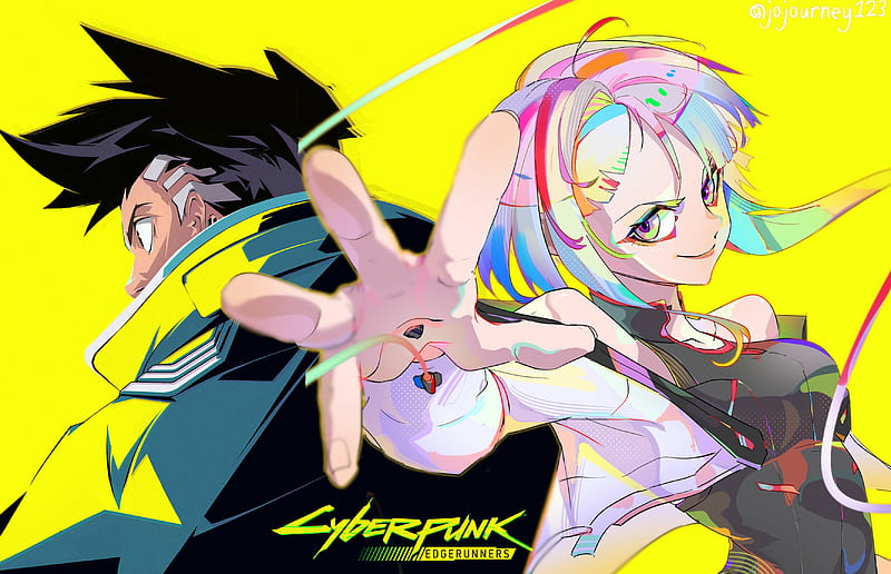 Cyberpunk: Edgerunners Lucy and David 4K Wallpaper iPhone HD Phone