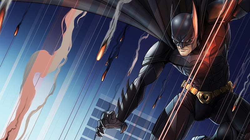 Batman New, batman, superheroes, artwork, digital-art, HD wallpaper