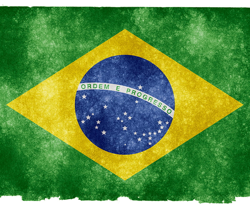 Brazilian Flag, athlete, olympics, rio, sport, br, HD wallpaper