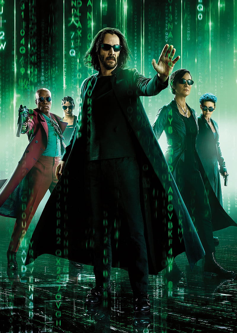 Matrix Resurrections Movie, HD phone wallpaper
