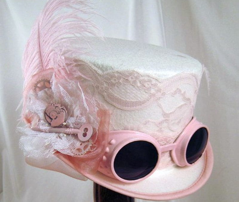 720P free download | Steampunk Pink Hat, Steampunk, Pink, Abstract