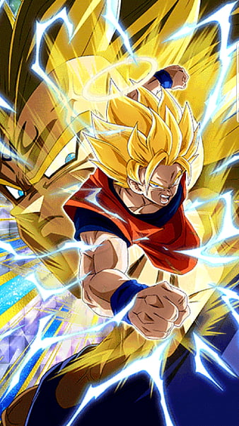 Goku SSJ2, ball, by mxr, dragon, HD phone wallpaper