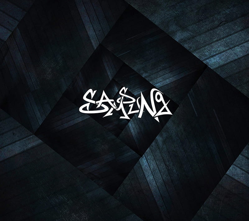 Samsung Graffiti, abstract, black, dark, logo, text, typography, HD wallpaper