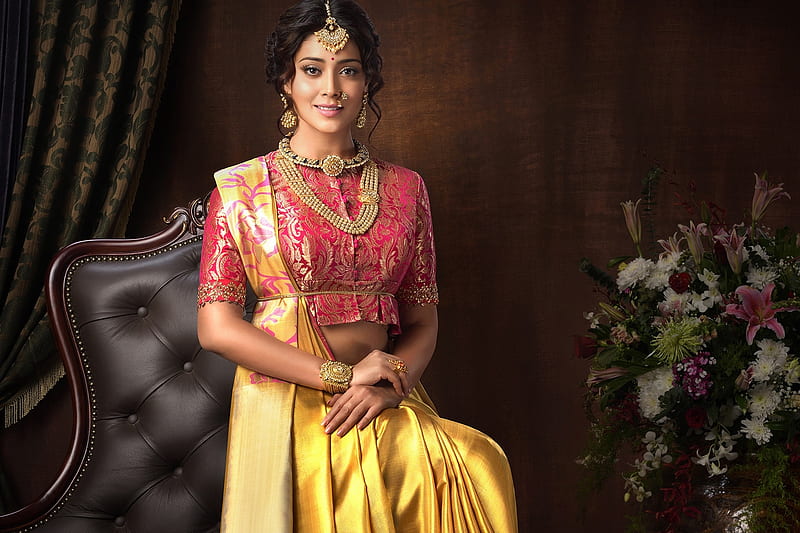 Shriya-Saran, Saran, Shriya-, model, actress, HD wallpaper