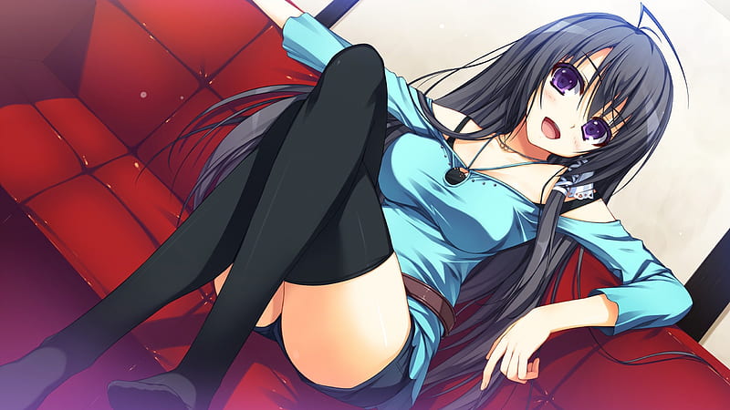Anime Hot girl!, Girl, Long hair, Anime, Sexy, HD wallpaper