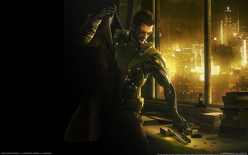 Deus Ex-Human Revolution Game 15, HD wallpaper