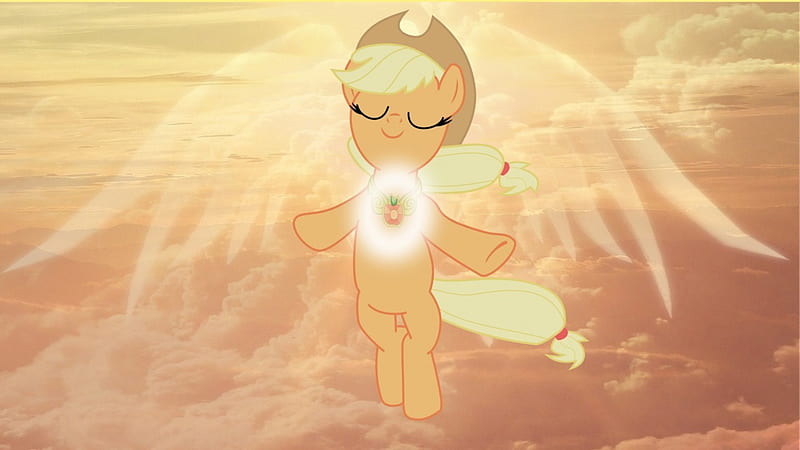 Applejack, My Little Pony, Friendship is Magic, Cartoon, Pony, HD wallpaper