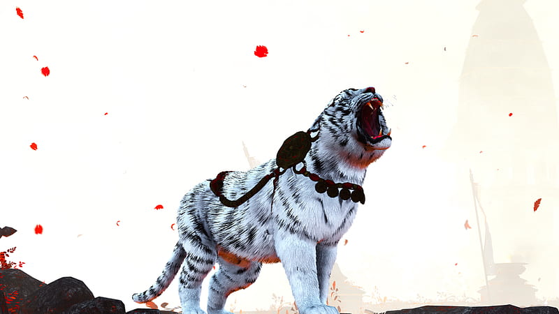 Far Cry White Tiger Artwork, far-cry, tiger, artwork, artist, HD wallpaper
