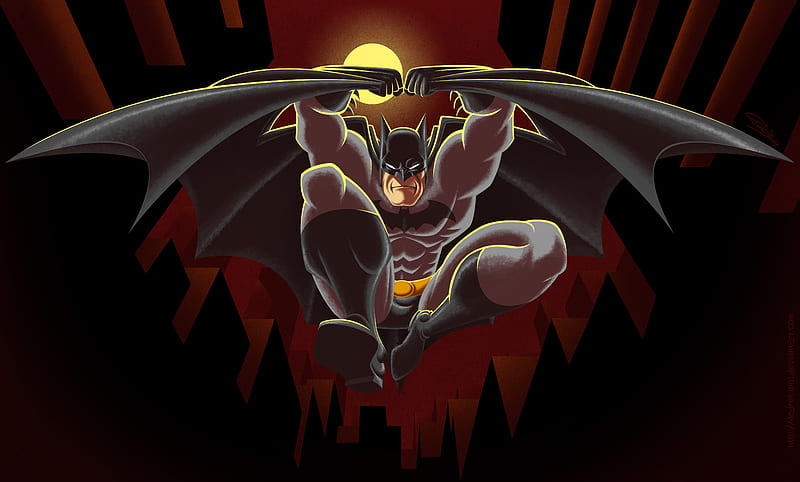 Batman Digital Artwork, batman, superheroes, artwork, artist, , digital-art, HD wallpaper
