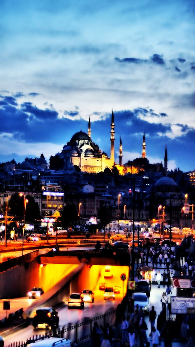 Istanbul, city, turkey, HD phone wallpaper