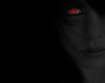 Evil Red Eyes Wallpaper