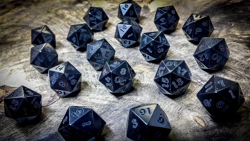 d20, dice roller, tabletop games, Others, HD wallpaper