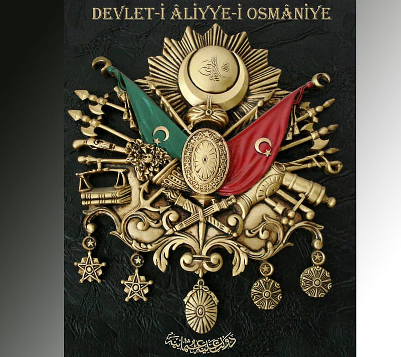 Ottoman Arma, devlet, osmanli, ottoman symbol, HD wallpaper