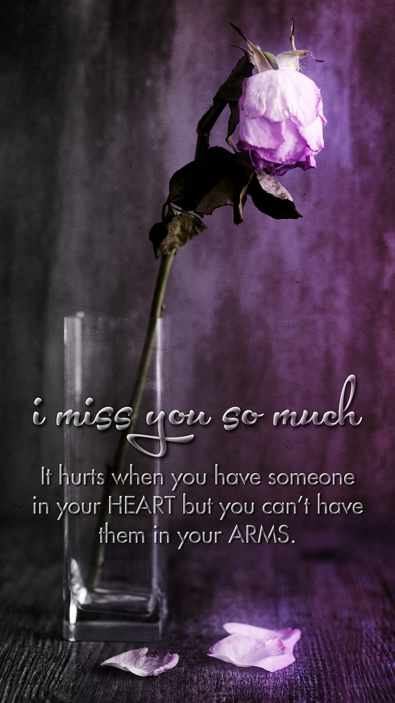 I Miss You So Much, love, sayings, HD phone wallpaper | Peakpx