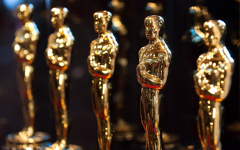 Oscar award, golden statuette, Oscar, HD wallpaper