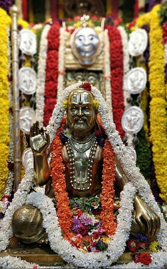 Raghavendra Swamy, god guru swamy, lord, HD phone wallpaper | Peakpx