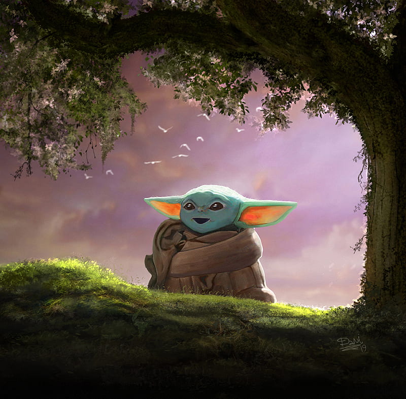 Child Yoda, HD wallpaper