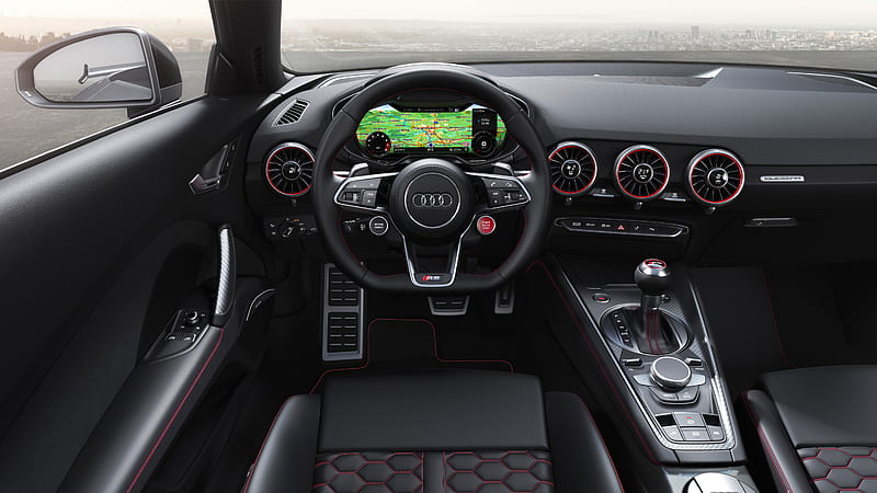 Audi TT RS Roadster 2019 Interior, HD wallpaper