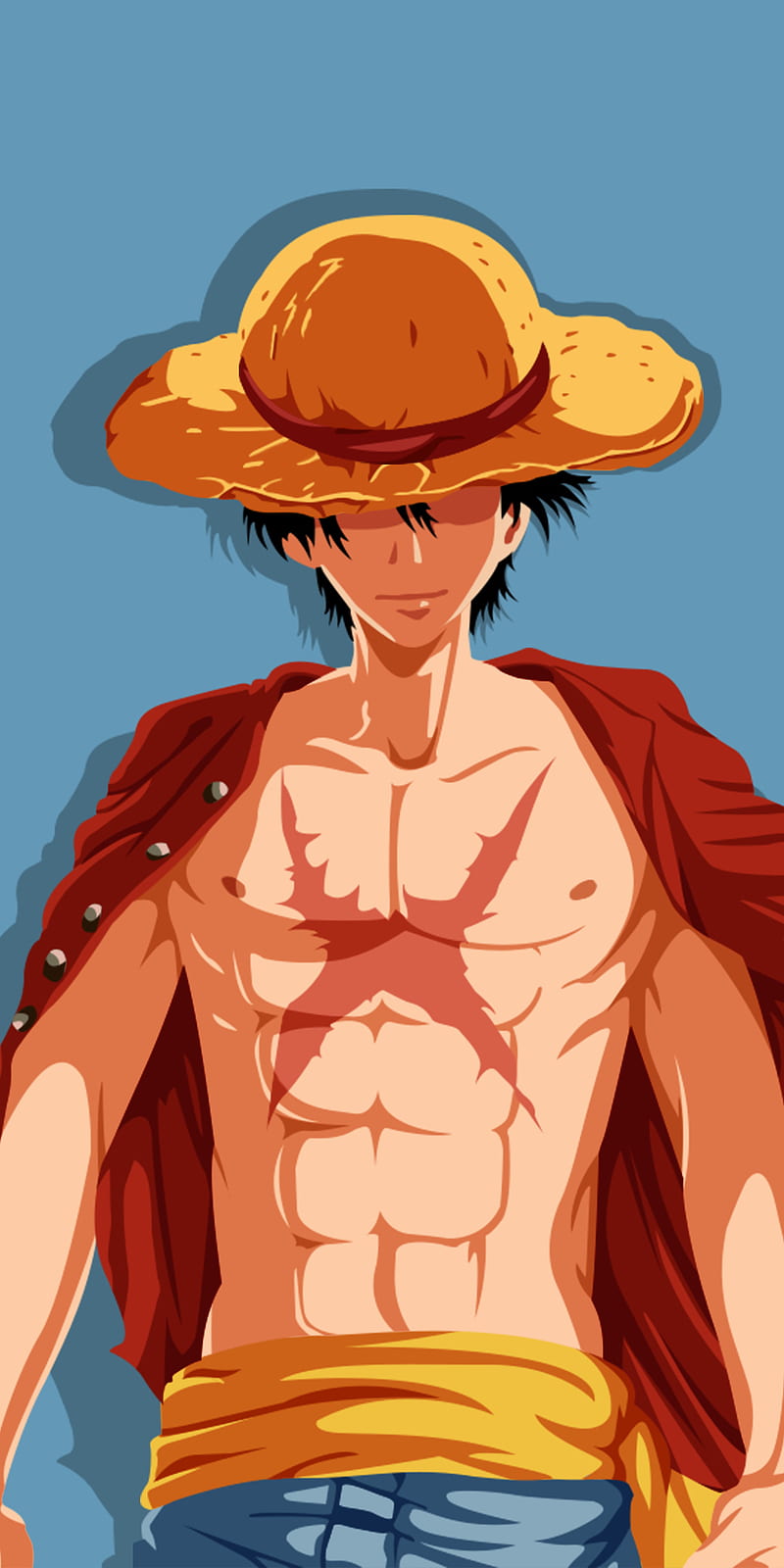 Luffy , anime, monkey d luffy, one piece, pirate king, strawhats, wano arc, HD phone wallpaper