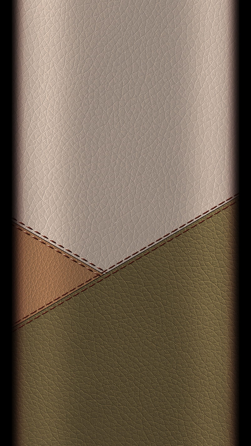 Leather 032, DV, black, tan, HD phone wallpaper