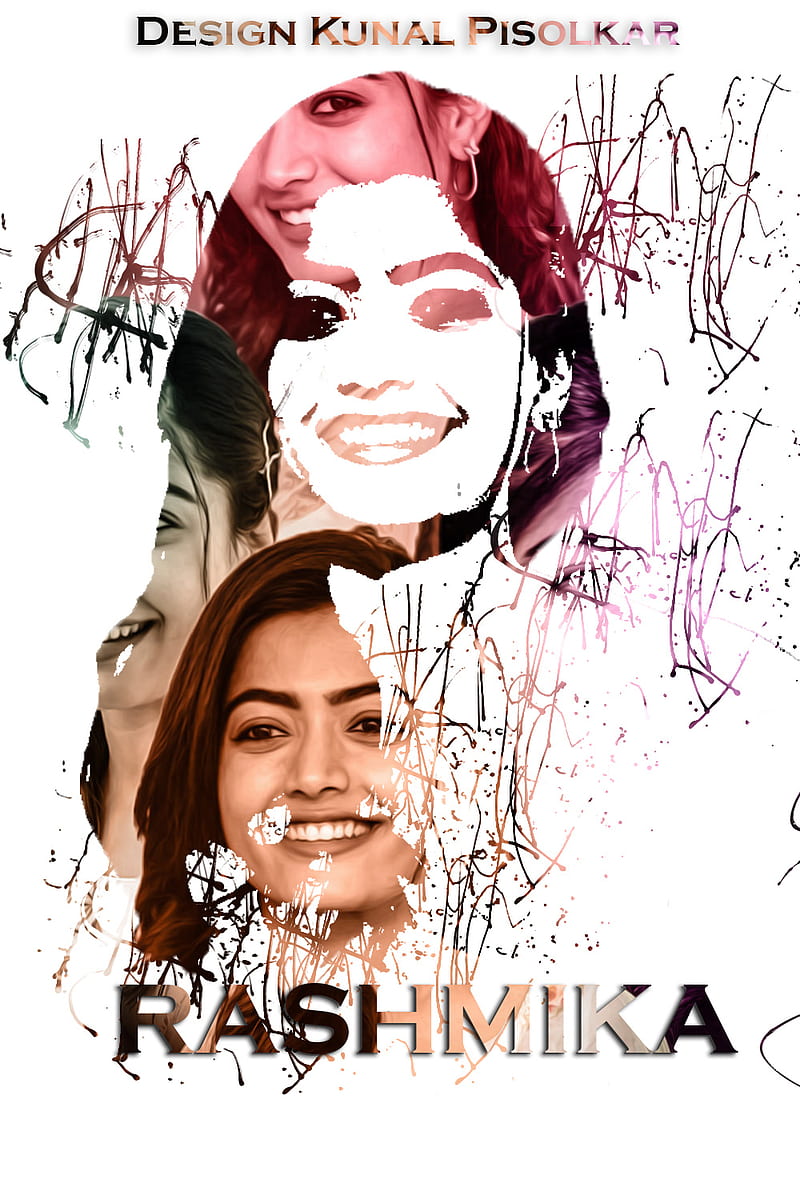 Rashmika , angel, art, queen, rashmikamandanna, HD phone wallpaper