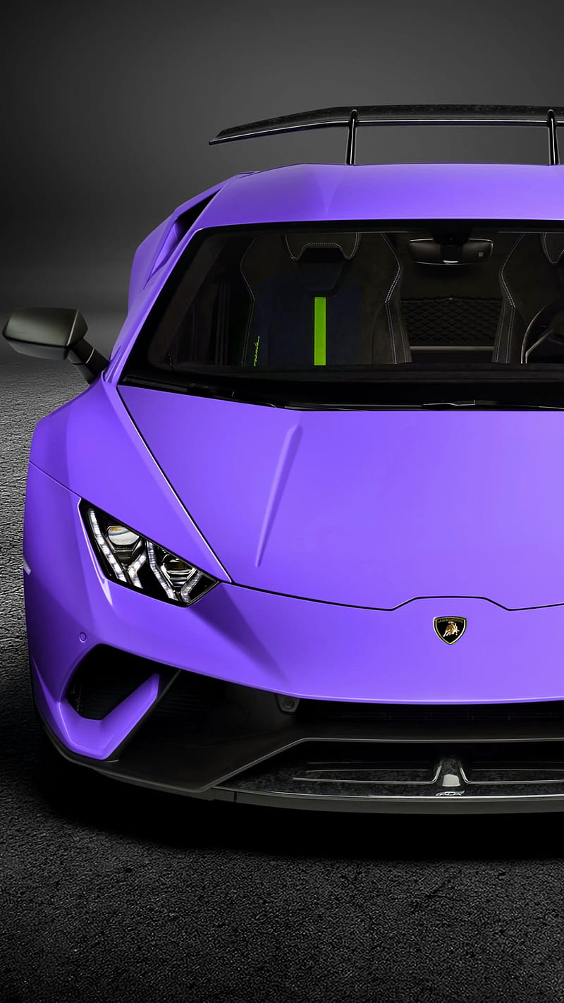 Dream Car, huracan, lambo, lamborghini, performante, purple, supercar, HD phone wallpaper