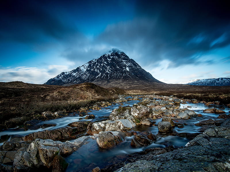 Glen Coe, Highlands of Scotland, Nature Ultra, Europe, United Kingdom, Nature, Landscape, Scenery, Mountain, Scotland, glencoe, HD wallpaper