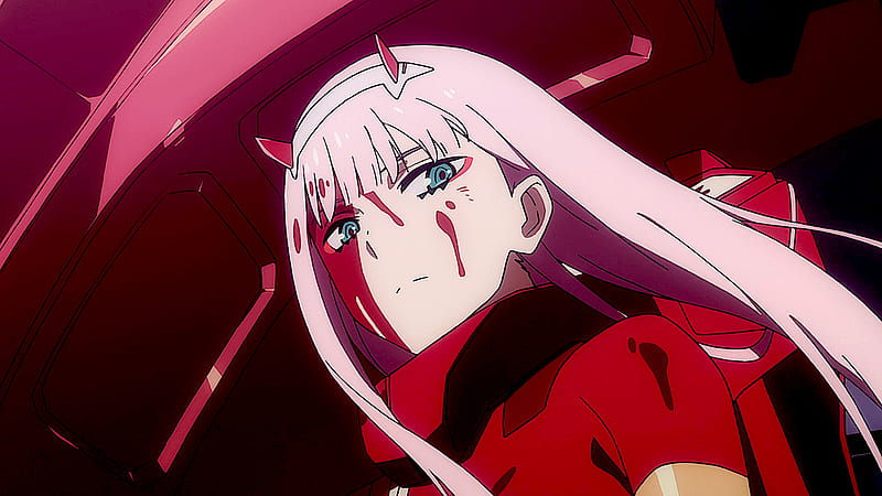 Darling In The FranXX Face Of Zero Two And Back View HD Anime Wallpapers, HD Wallpapers