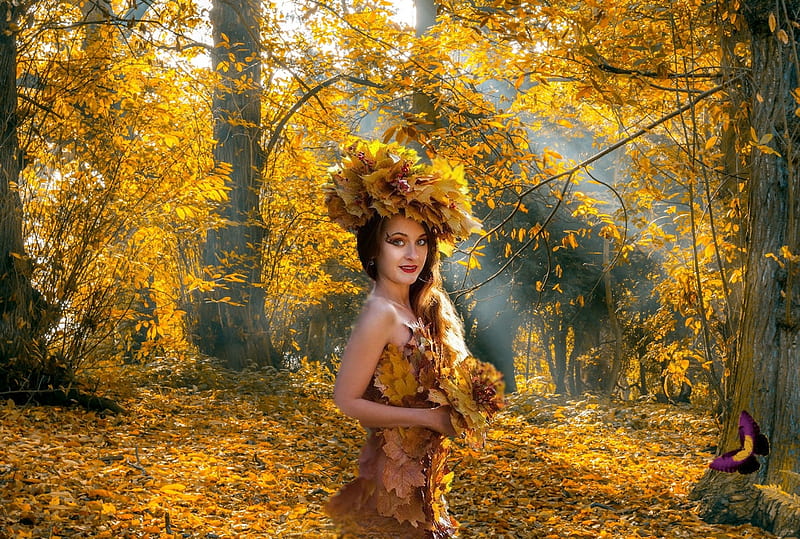 Golden Autumn, vibrant, bright, womens wardrobe, the WOW factor ...