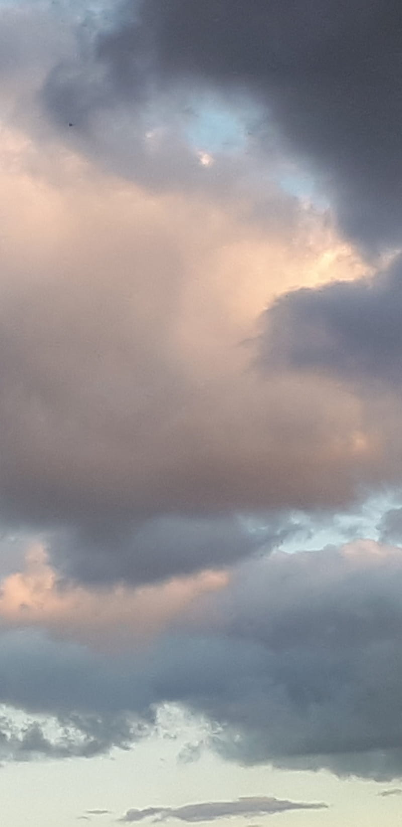 clouds, cloud, gris, soft, HD phone wallpaper