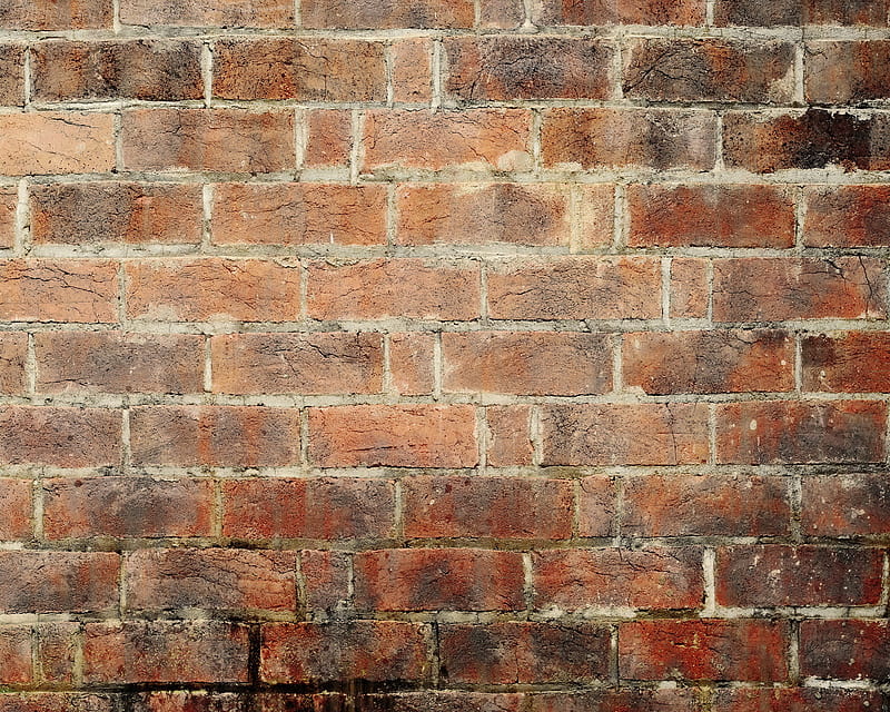 Old Brick Wall, brick wall, HD wallpaper