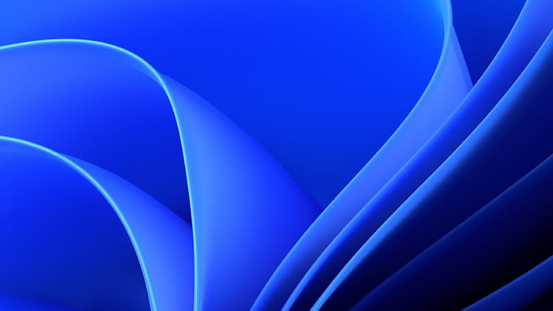 Artistic Digital Art Blue Stock Windows 11 Windows 11, HD wallpaper