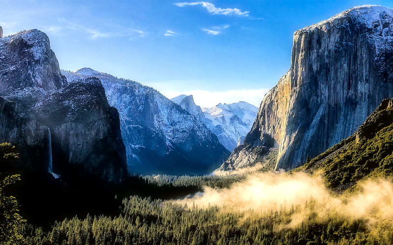 National Park, Yosemite National Park, Mountain, HD wallpaper | Peakpx