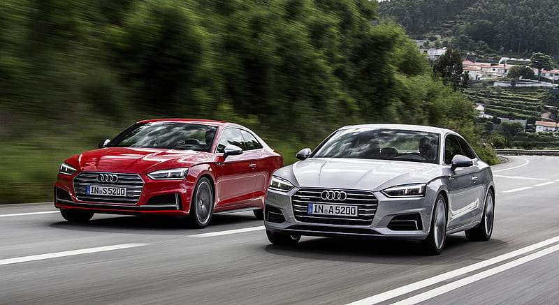 2018 Audi A5 Coupe And Audi S5 Coupe Front Car Hd Wallpaper Peakpx