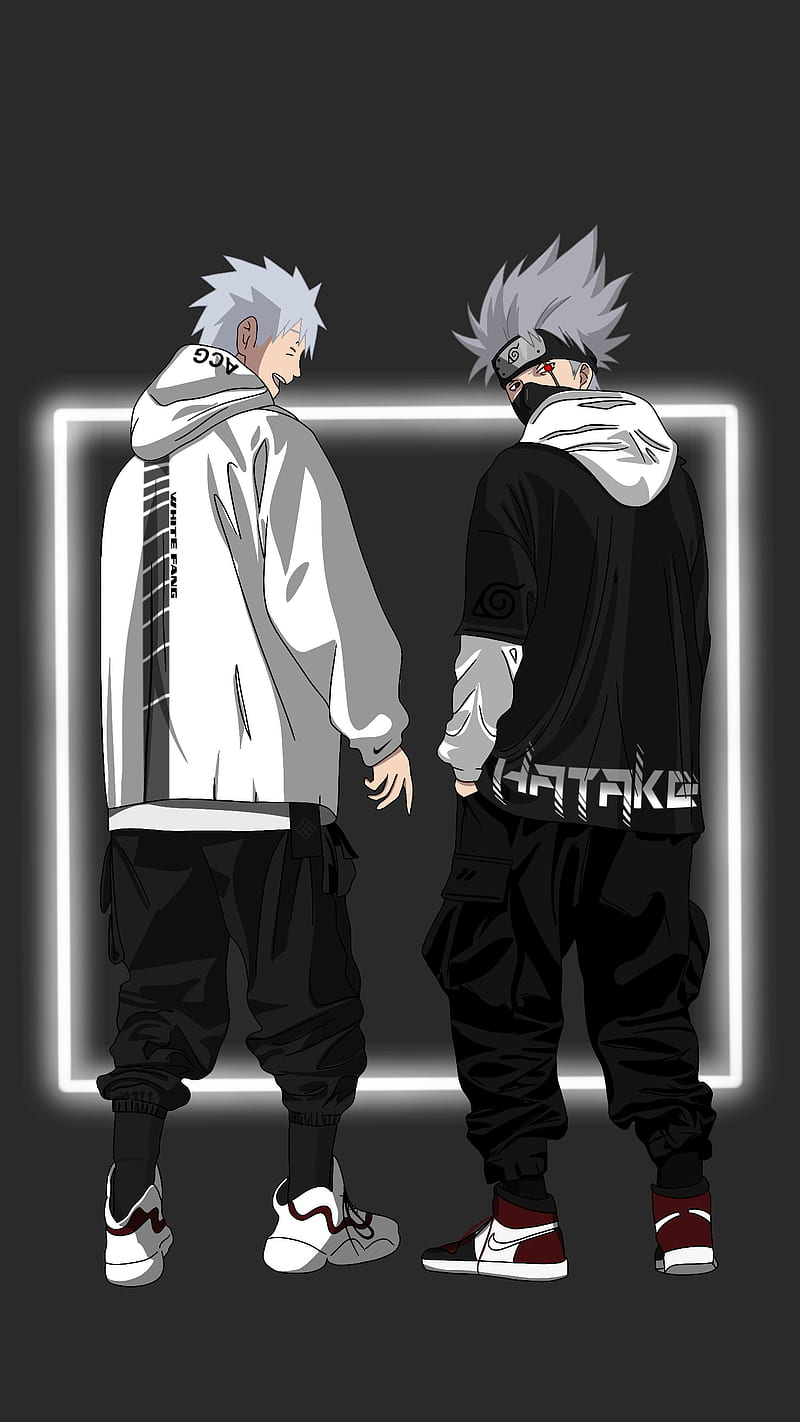 Kakashi and Son  Kakashi, Naruto clans, Anime naruto