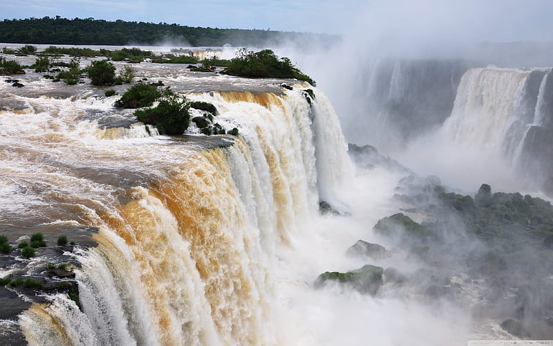 Spectacular waterfalls-World most famous waterfall landscape, HD wallpaper