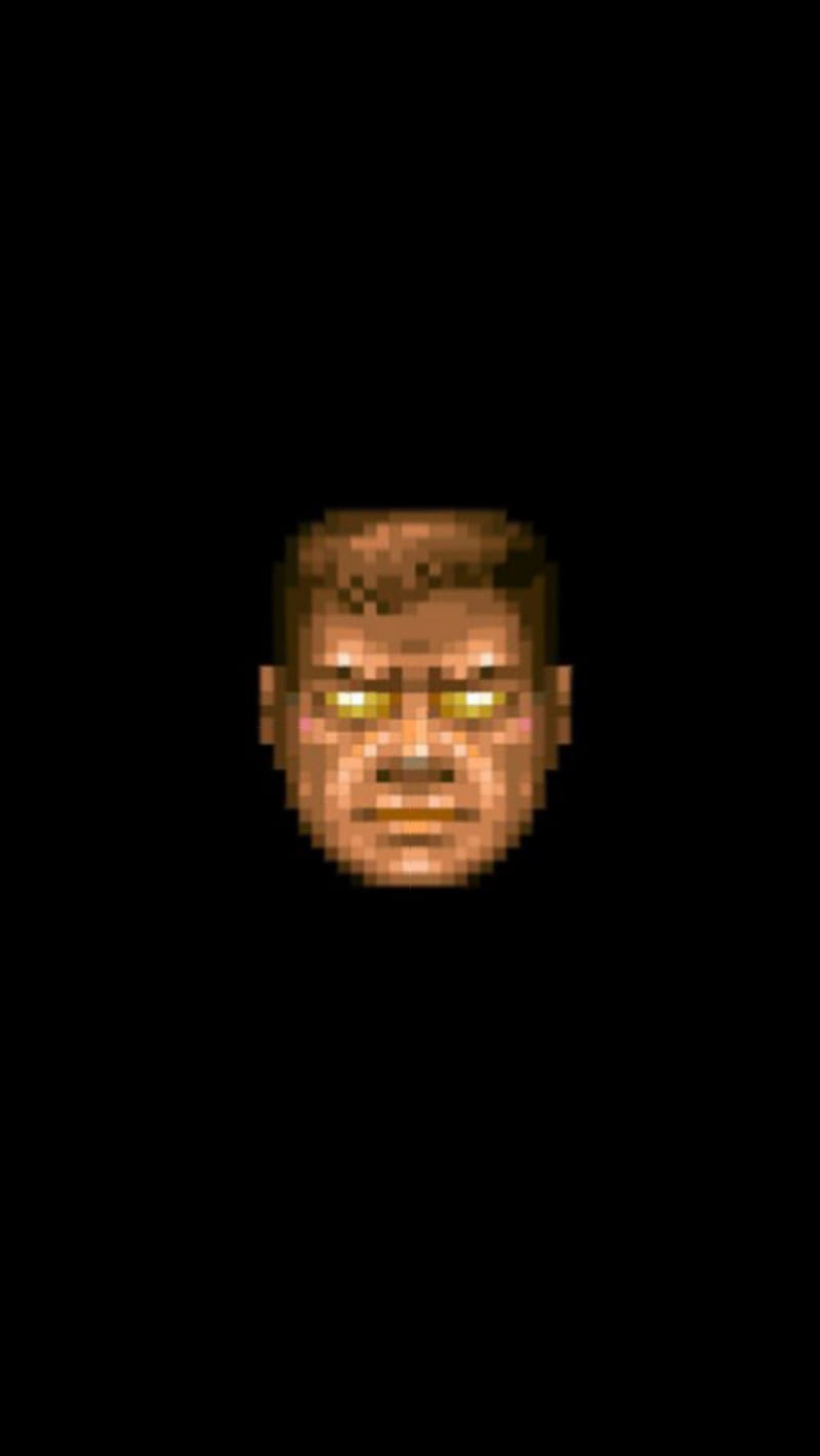 Doom Guy, game, fps, dark, power, HD phone wallpaper
