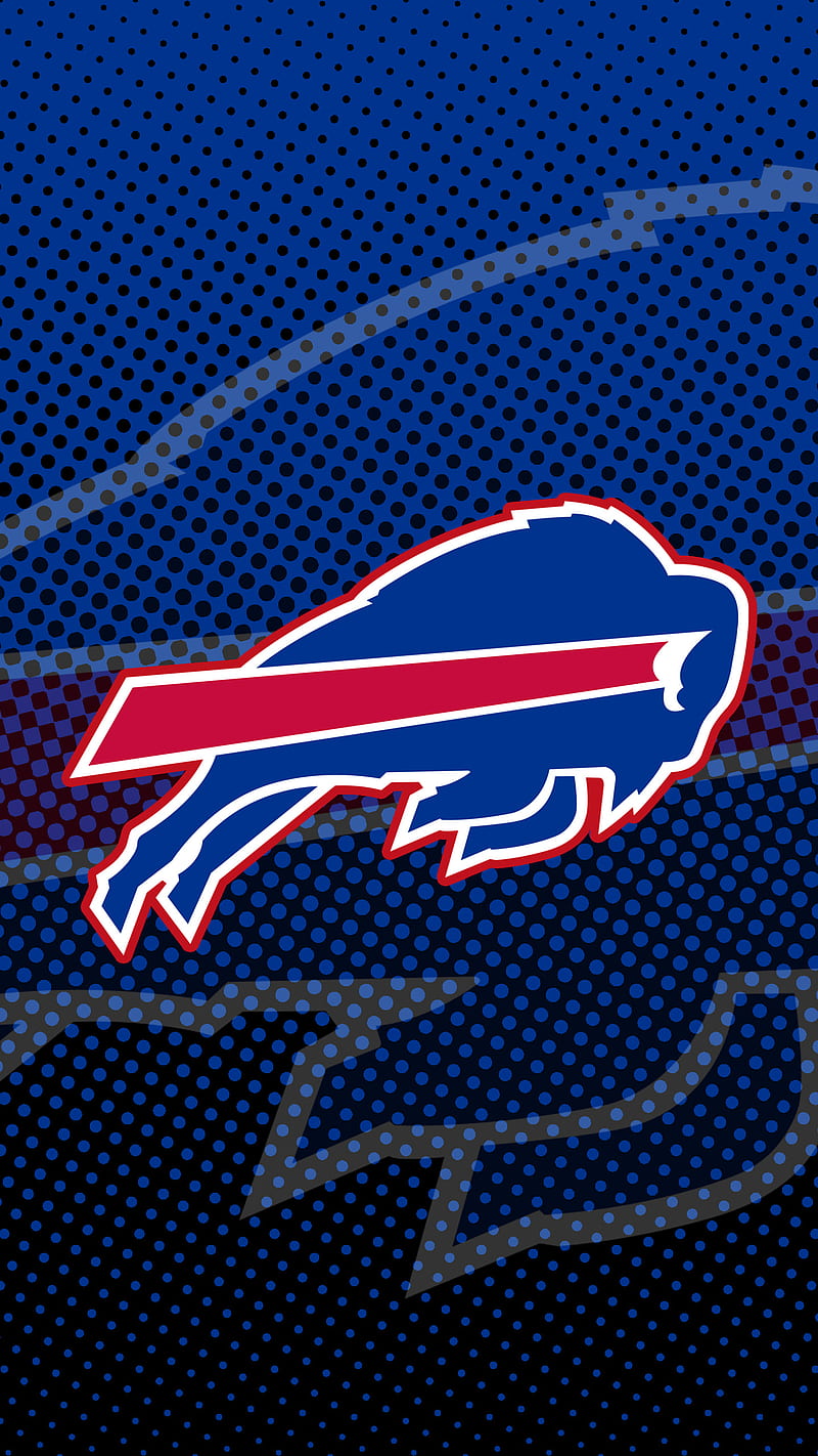 Buffalo Bills, blue, bufallo, football, mascot, new york, nfl, red, team,  HD phone wallpaper