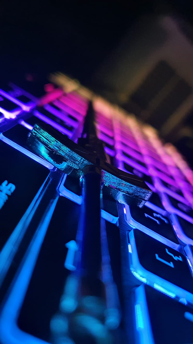 RGB Light sword , rgb keyboard, HD phone wallpaper