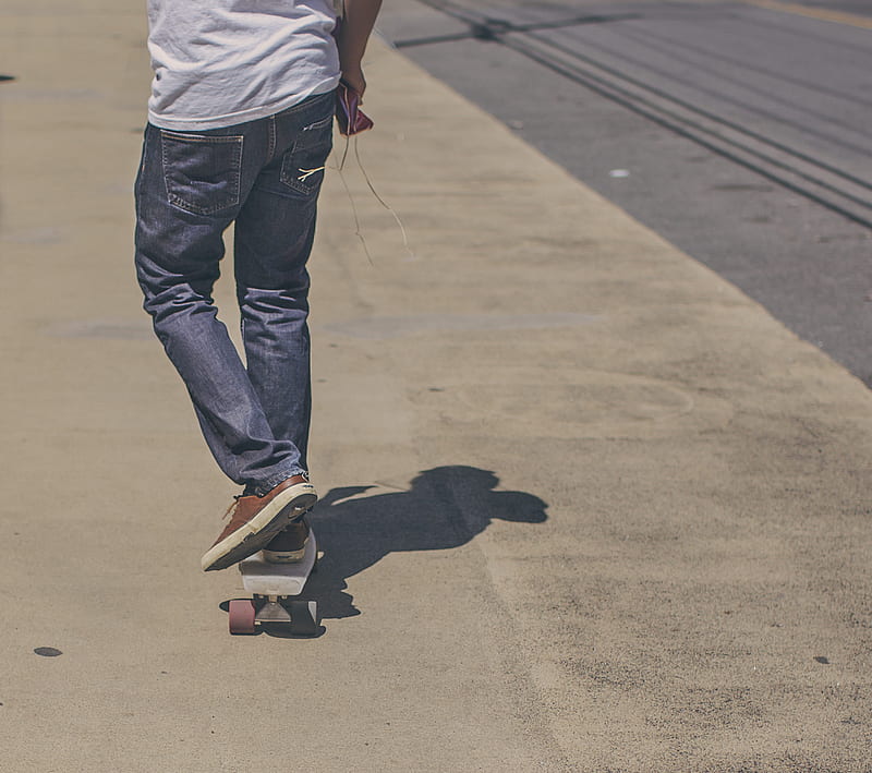 Alternative 5, board, jeans, skate, skateboard, skater, HD wallpaper