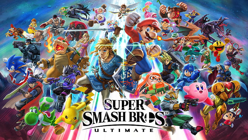 Super Smash Bros Ultimate , super-smash-bros-ultimate, 2018-games, games, mario, HD wallpaper