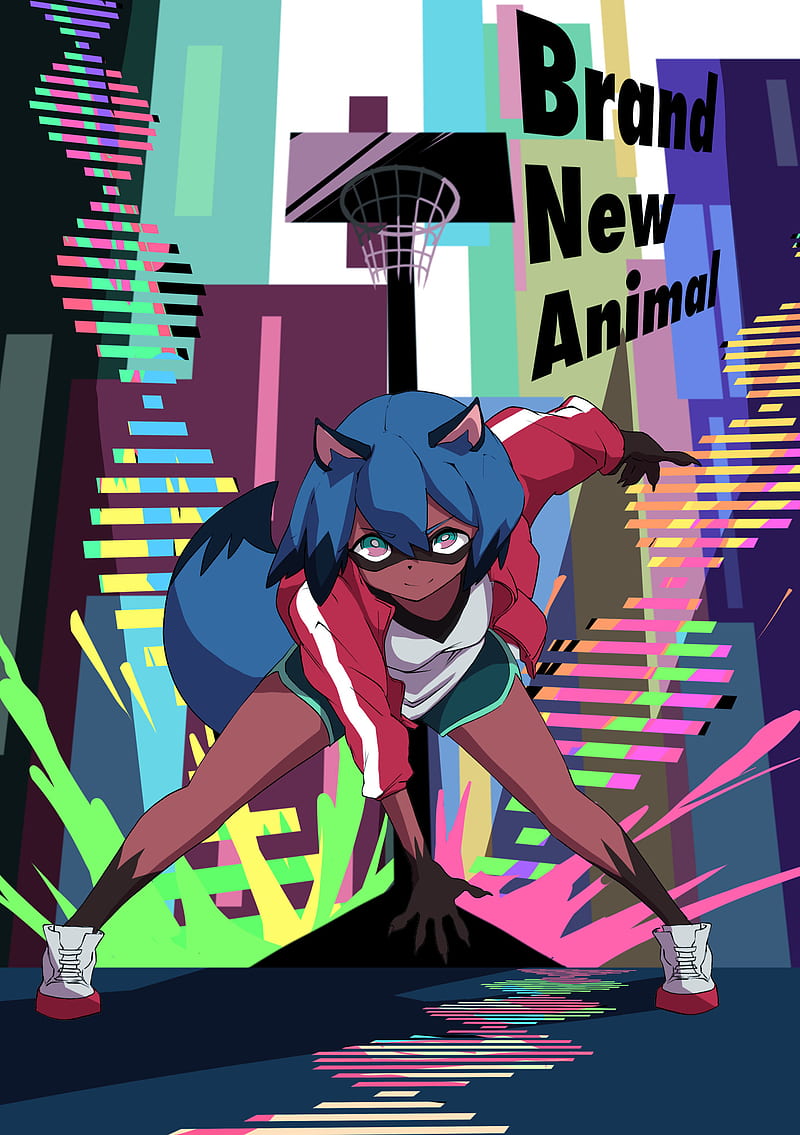 Bna, anime, brand new animal, HD phone wallpaper
