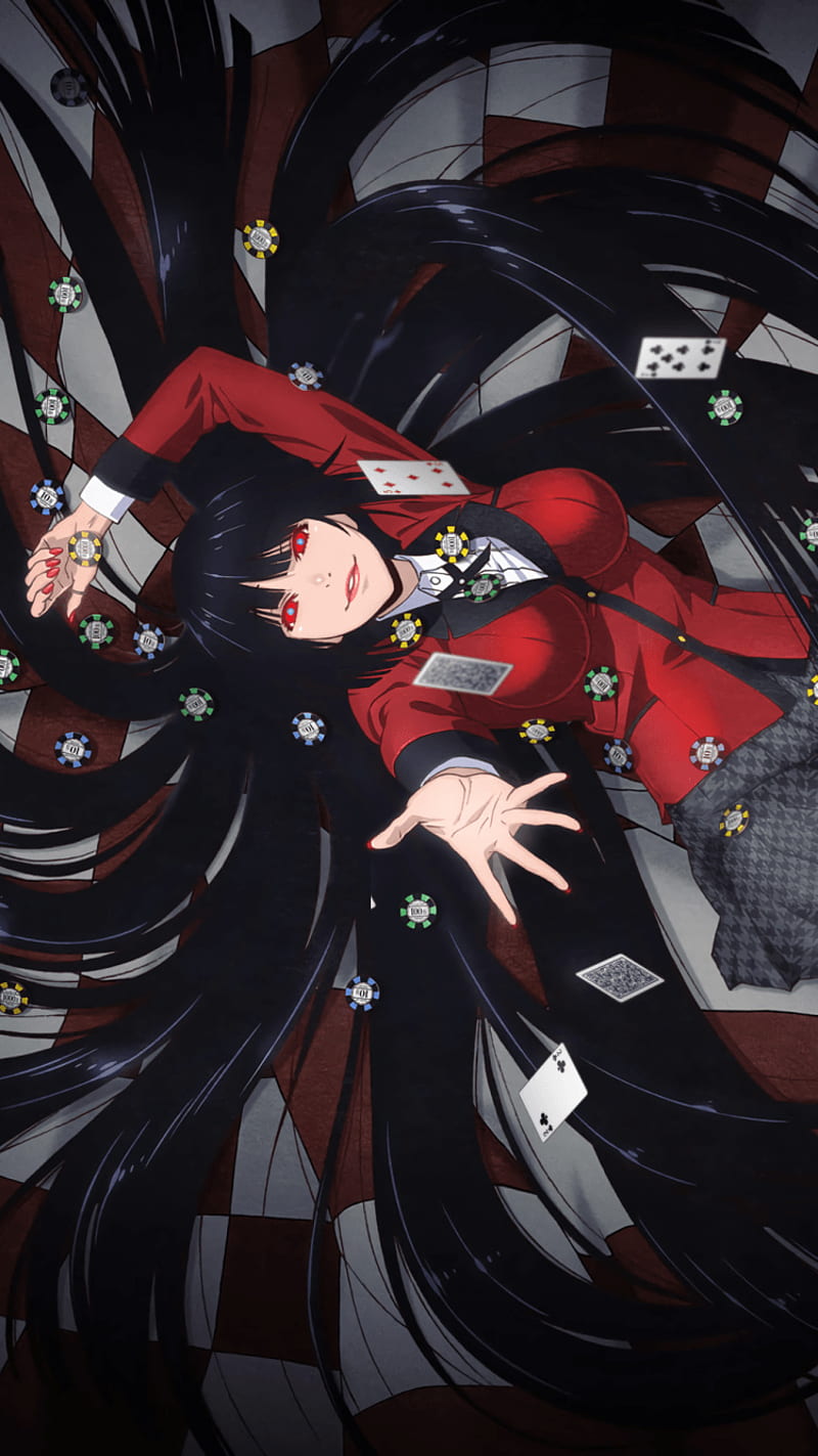 X 上的Amilia ୪‧˚₊*̥✧：「♡︎𝗗𝗔𝗥𝗞 anime aesthetic kakegurui