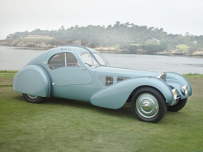 Bugatti Type 57SC Atlantic, Classic, Atlantic, Vintage, Bugatti, Type 57SC, HD wallpaper