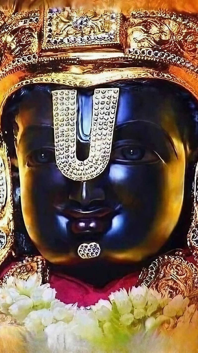 Balaji , Lord Perumal Face, lord venkateswara, hindu god, bhakti, HD phone wallpaper