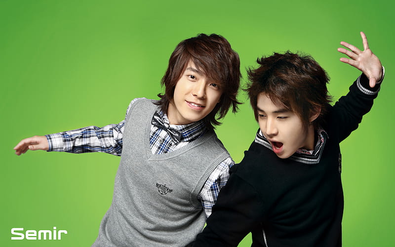 Dongry, donghae, henry, super junior, lau, HD wallpaper