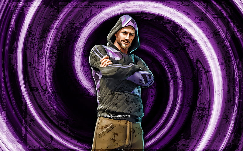 Moniker violet grunge background Fortnite vortex Fortnite characters Moniker Skin HD wallpaper Peakpx