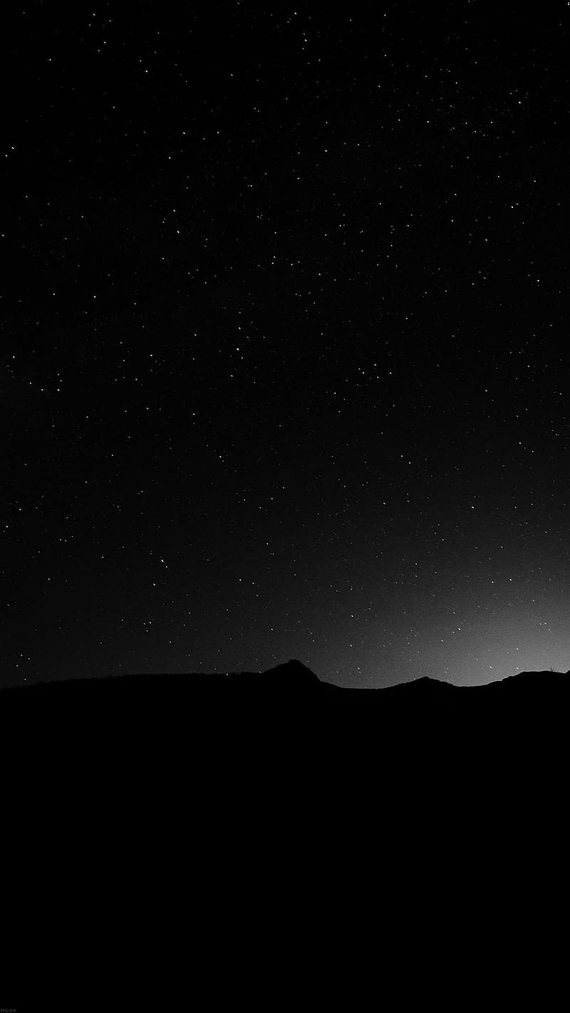 Night With Trista, 929, black, dark, hogue, sky, stars, HD phone wallpaper