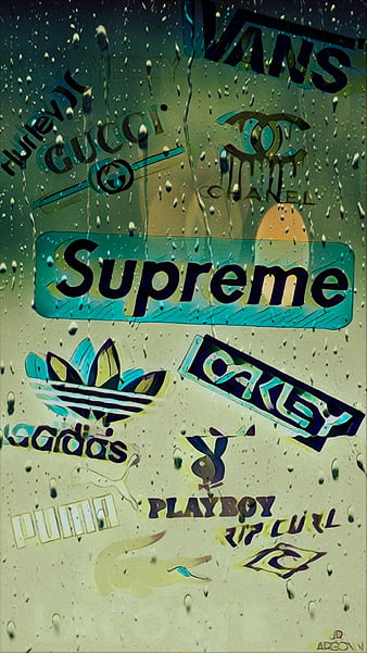 Supreme x Louis Vuitton Red Wallpapers for iPhone - Wallpapers Clan